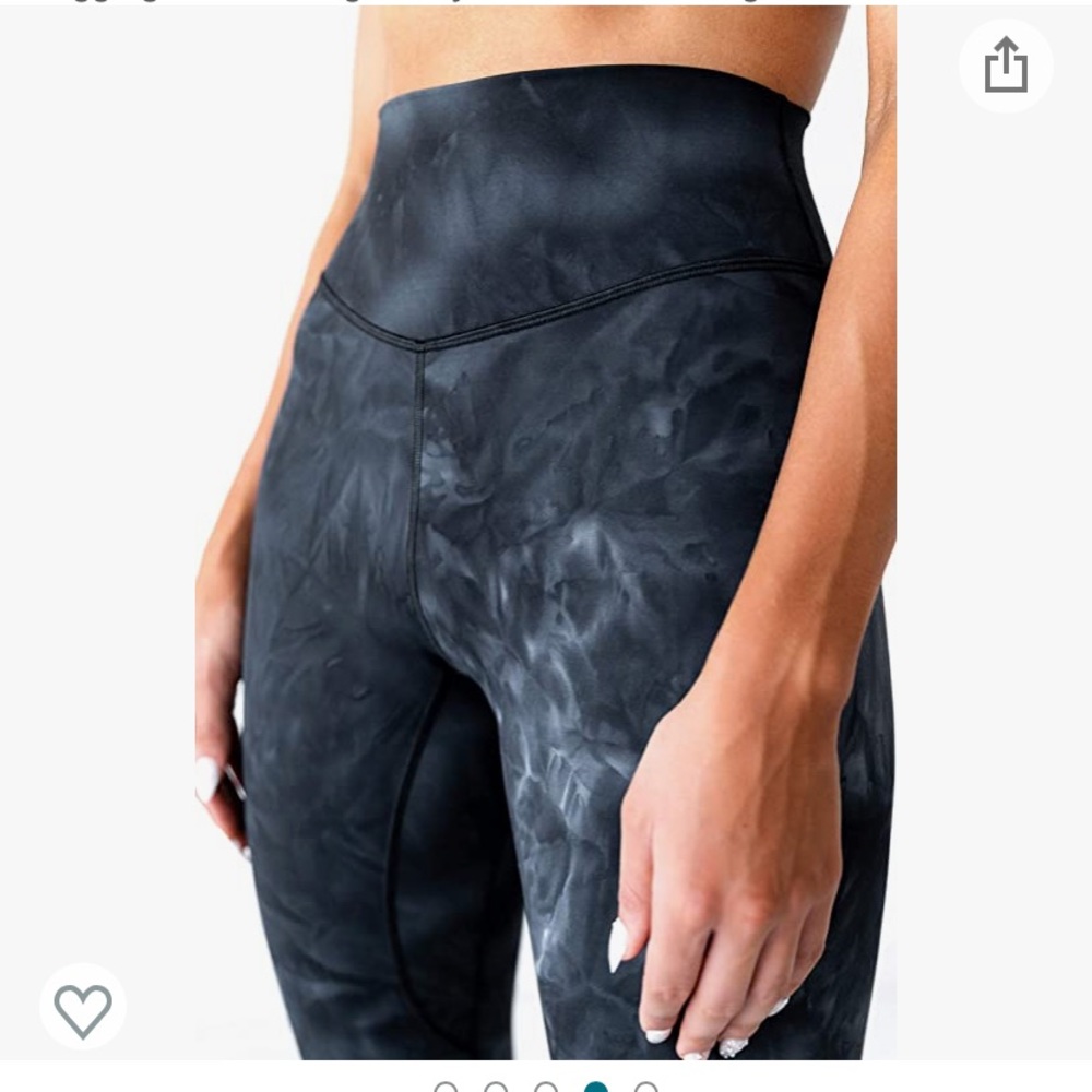 Kamo Fitness High Waisted 25" Inseam Ellyn Leggings Tie Dye Butter Soft
